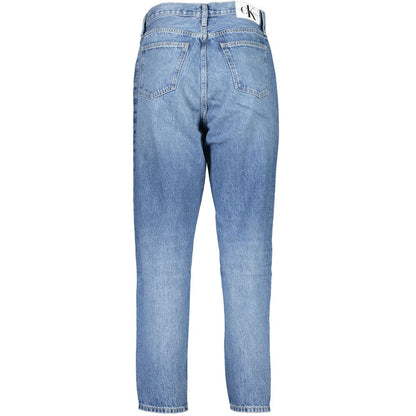 Blue Cotton Women's Jeans
