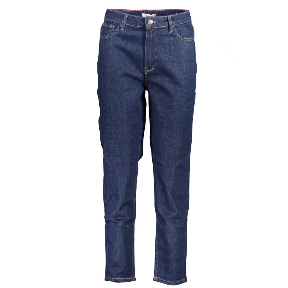 Blue Cotton Jeans Denim