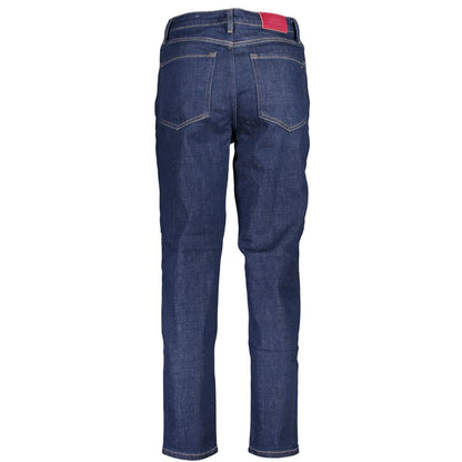 Blue Cotton Jeans Denim