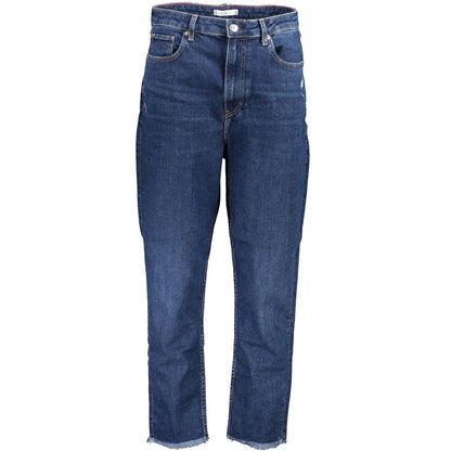 Blue Cotton Jeans Denim