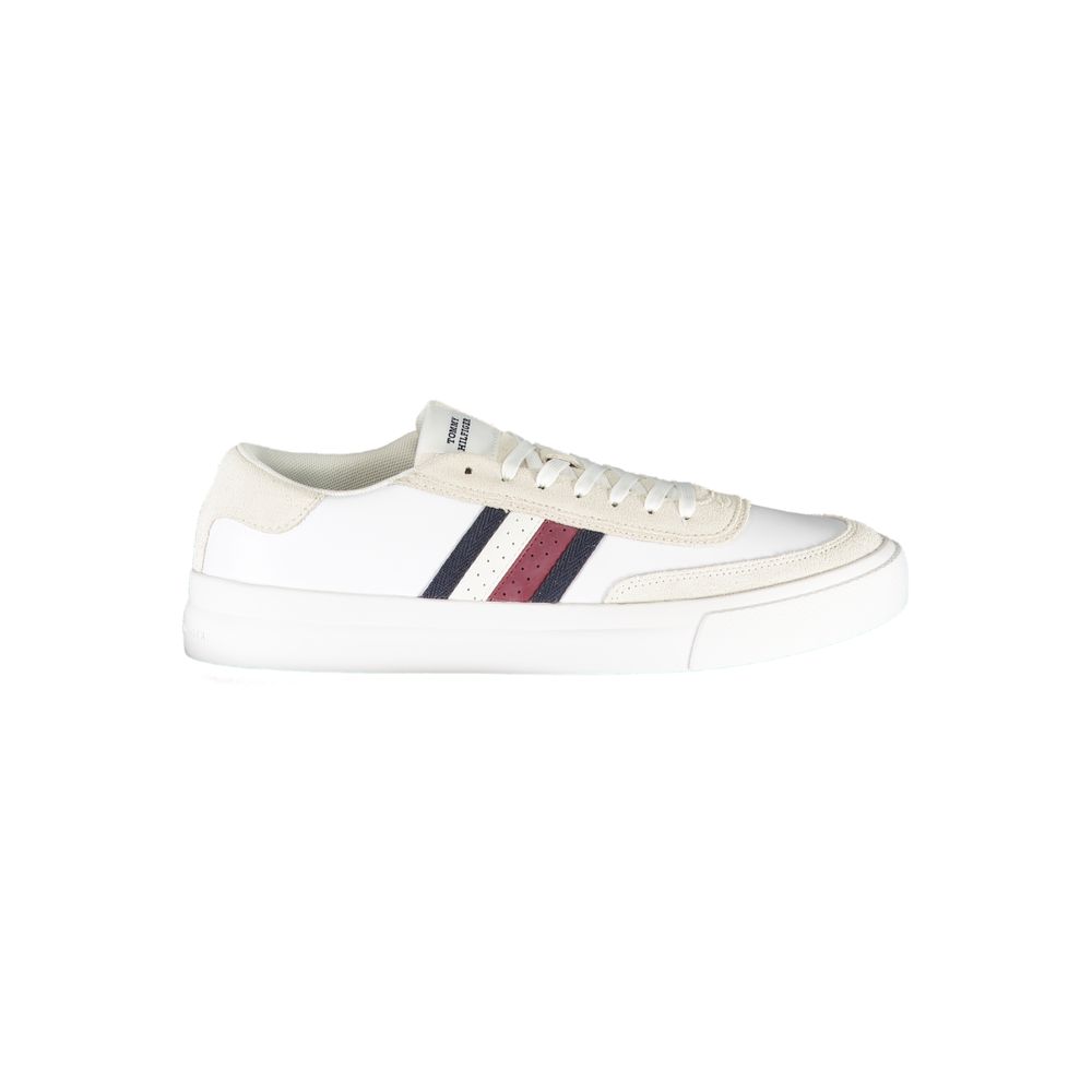 White Leather Men Sneaker