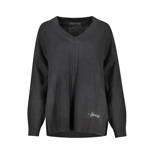 Black Cotton Sweater