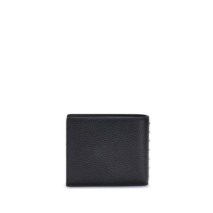 Black Calf Leather Bos Taurus Wallet