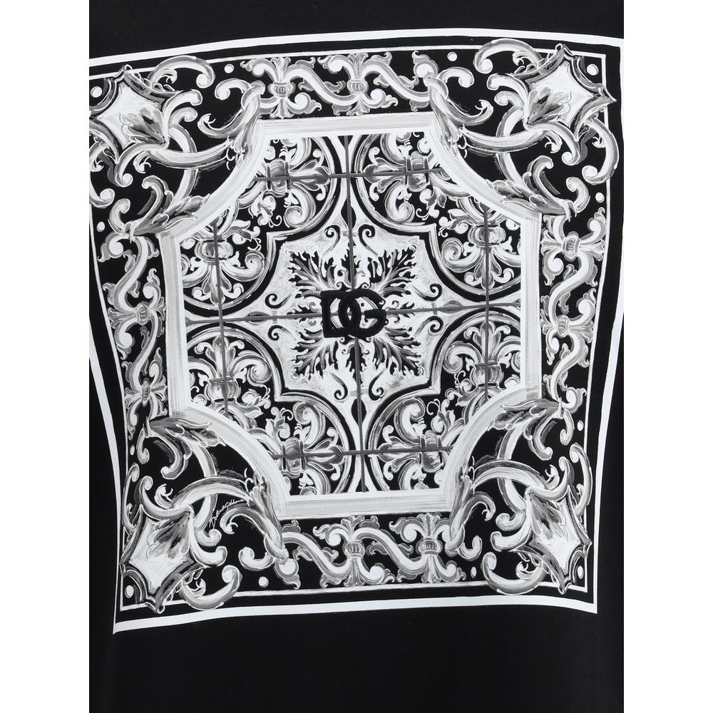 Black Cotton T-Shirt