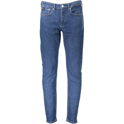 Blue Cotton Men Jeans