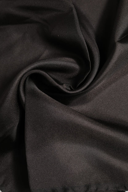 Brown DG Crown Silk Square Men Foulard Scarf