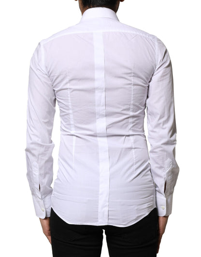 White GOLD Cotton Poplin Formal Dress Shirt