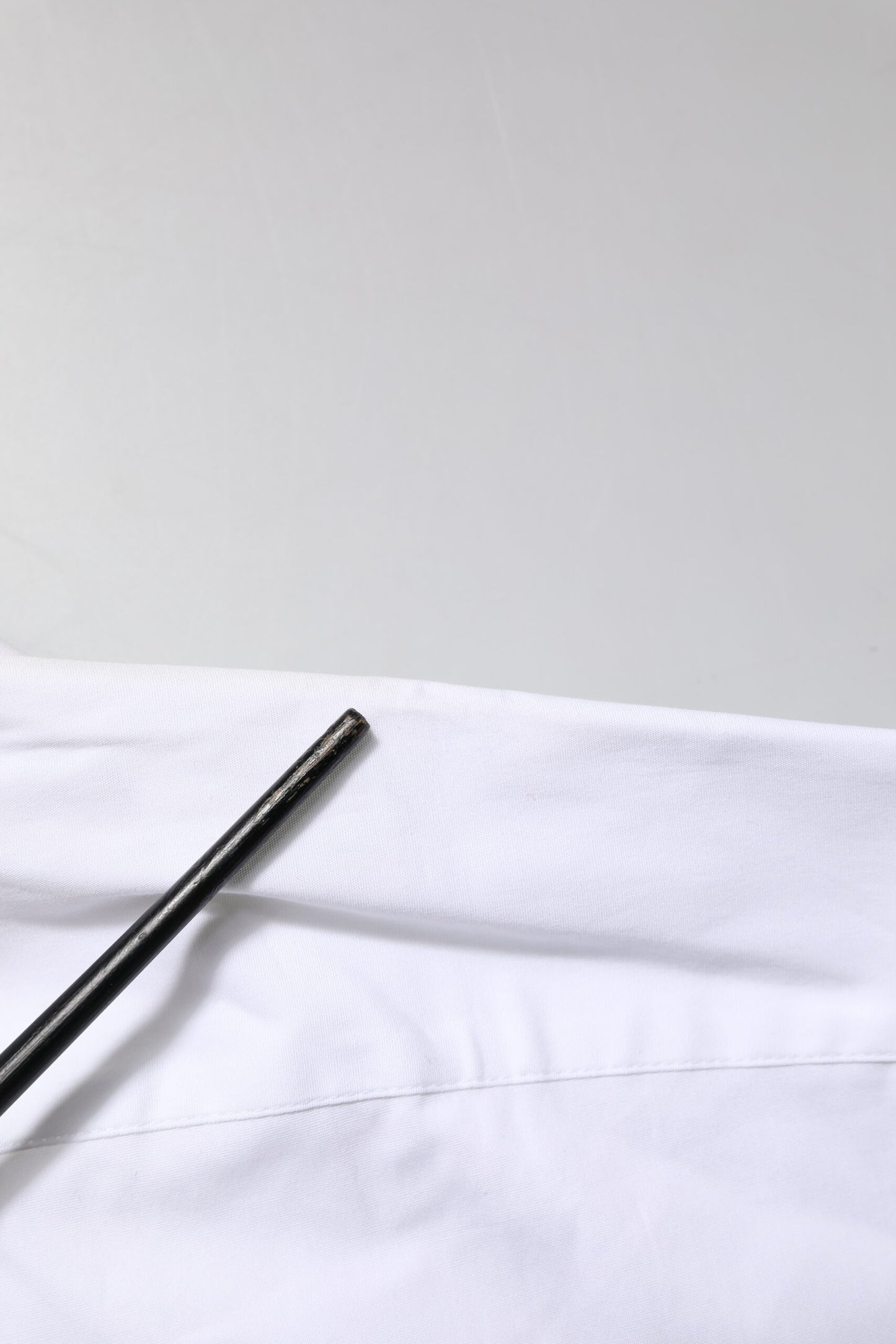 White GOLD Cotton Collared Dress Shirt Top