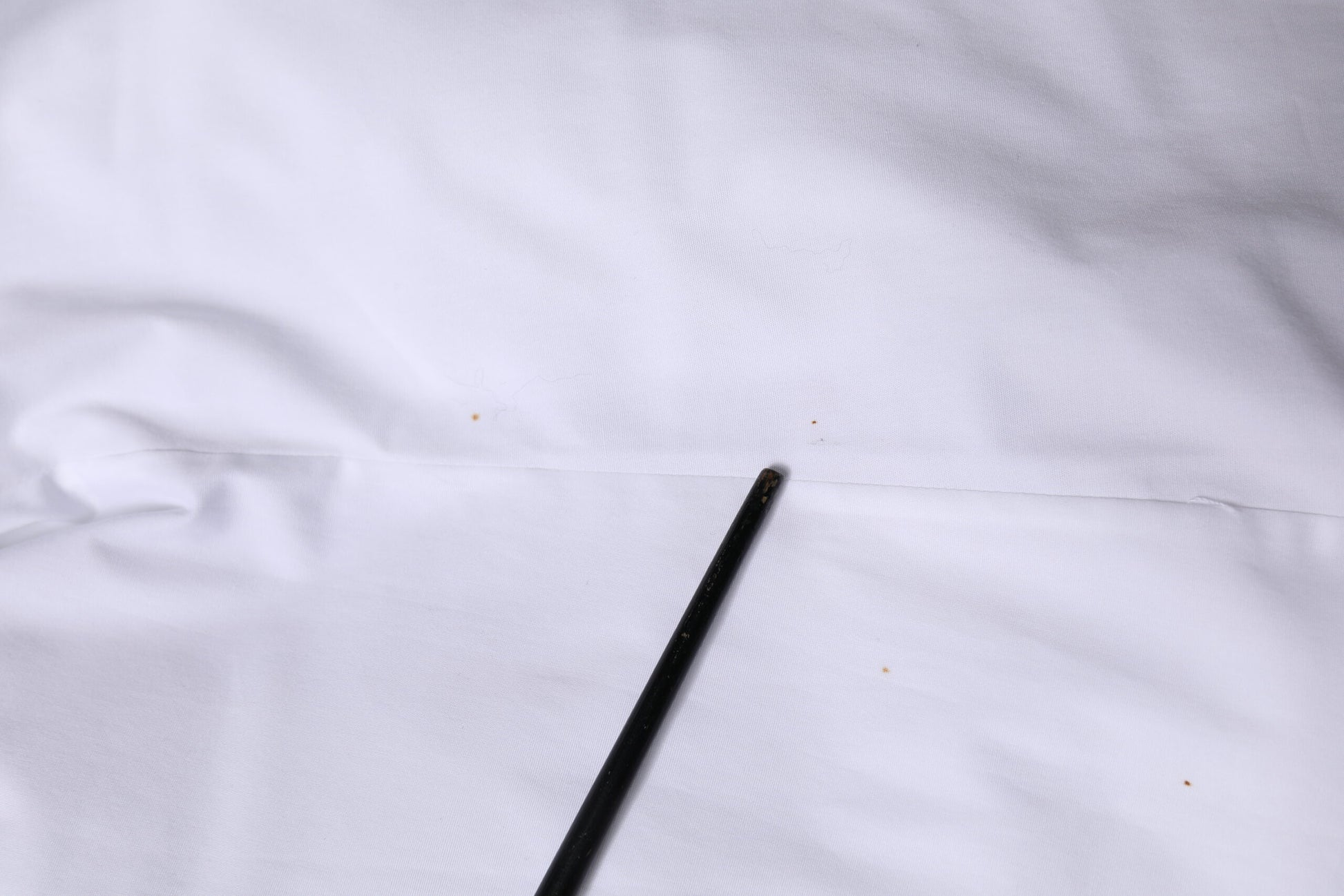 White Cotton Collared Long Sleeves Shirt Top