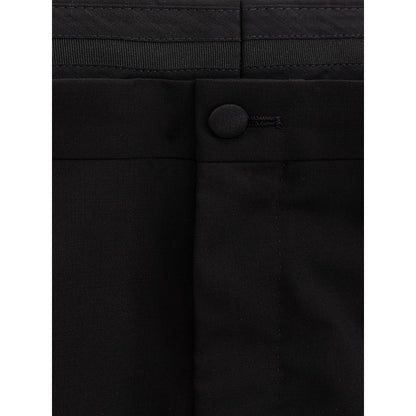 Black Wool Dress Pants