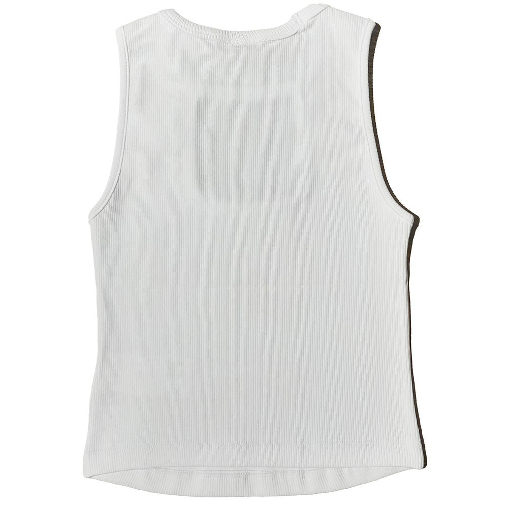 White Cotton Women Top