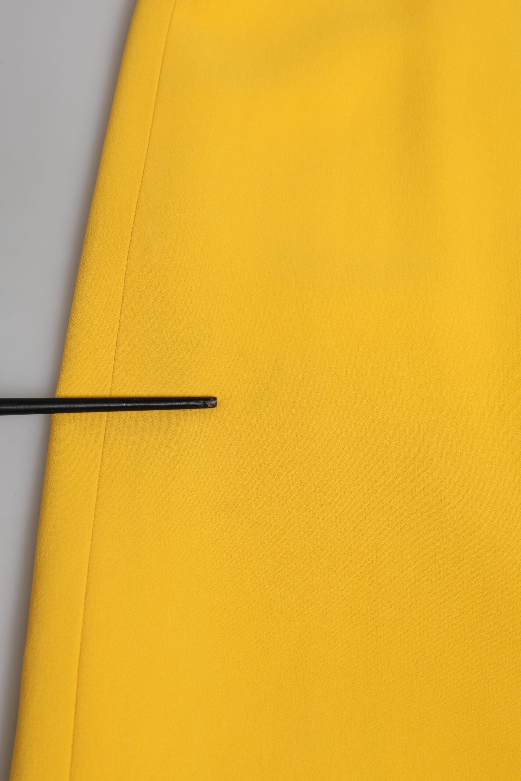 Yellow One Shoulder Side Slit Sheath Dress