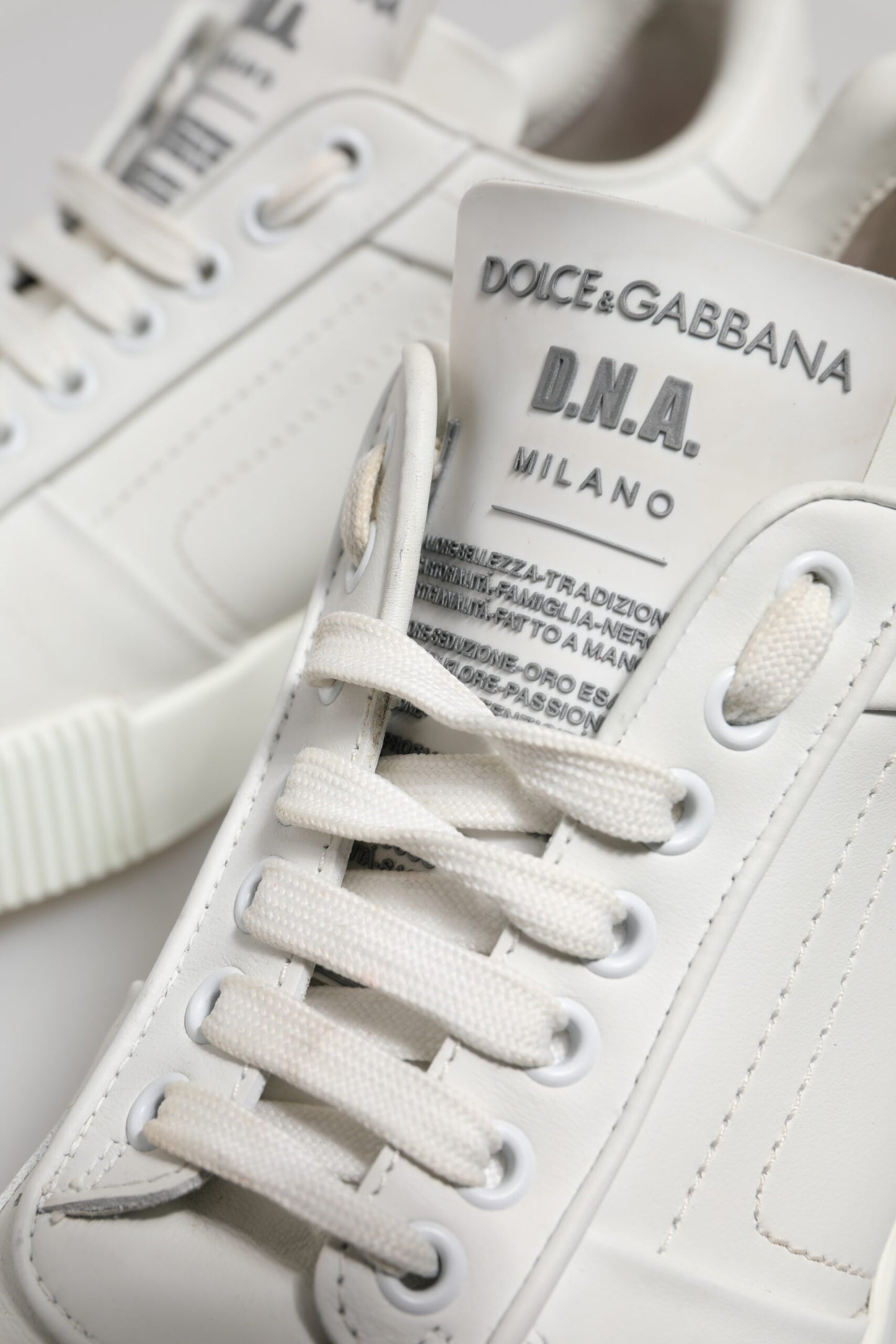 White Miami Leather Low Top Men Sneakers Shoes