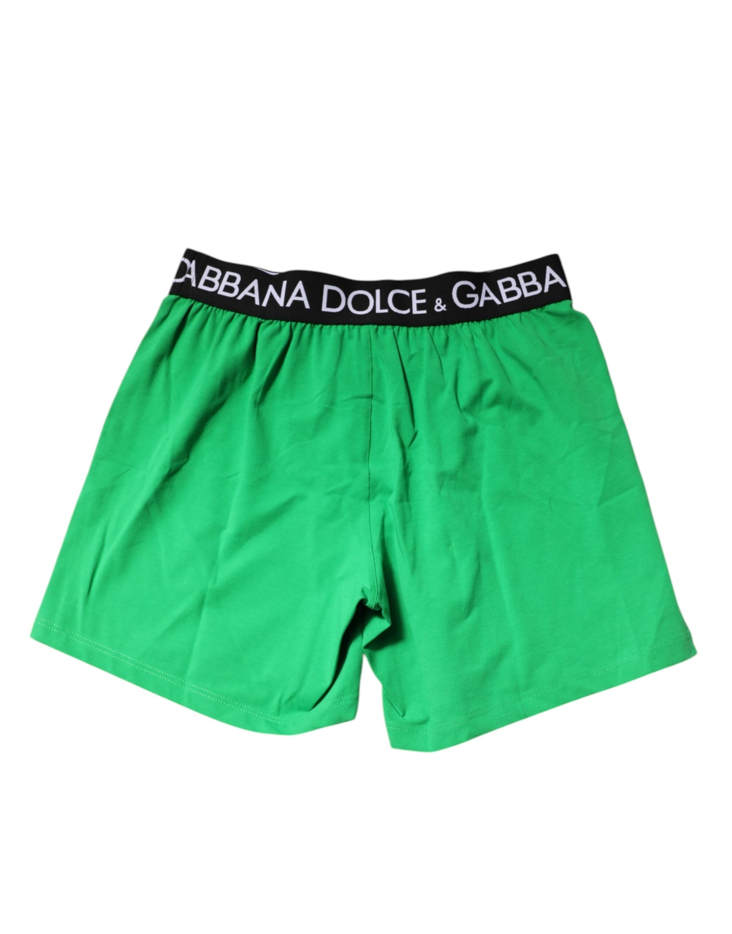 Green Cotton Regular Boxer Shorts Underwear