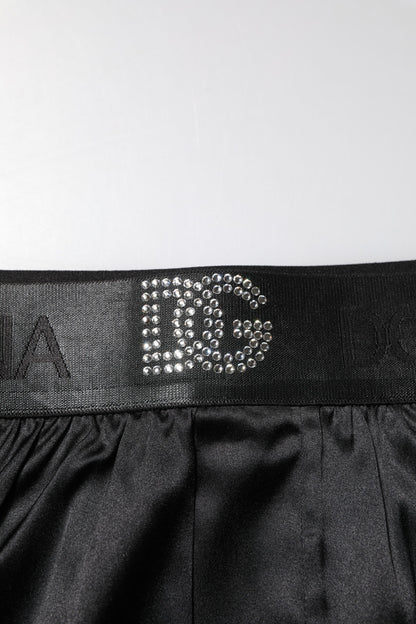 Black Logo Waist Regular Boxer Shorts Underwear