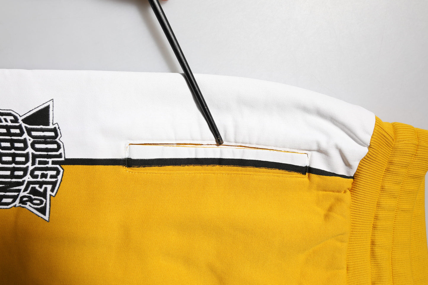 Yellow Cotton Drawstring Jogger Pants