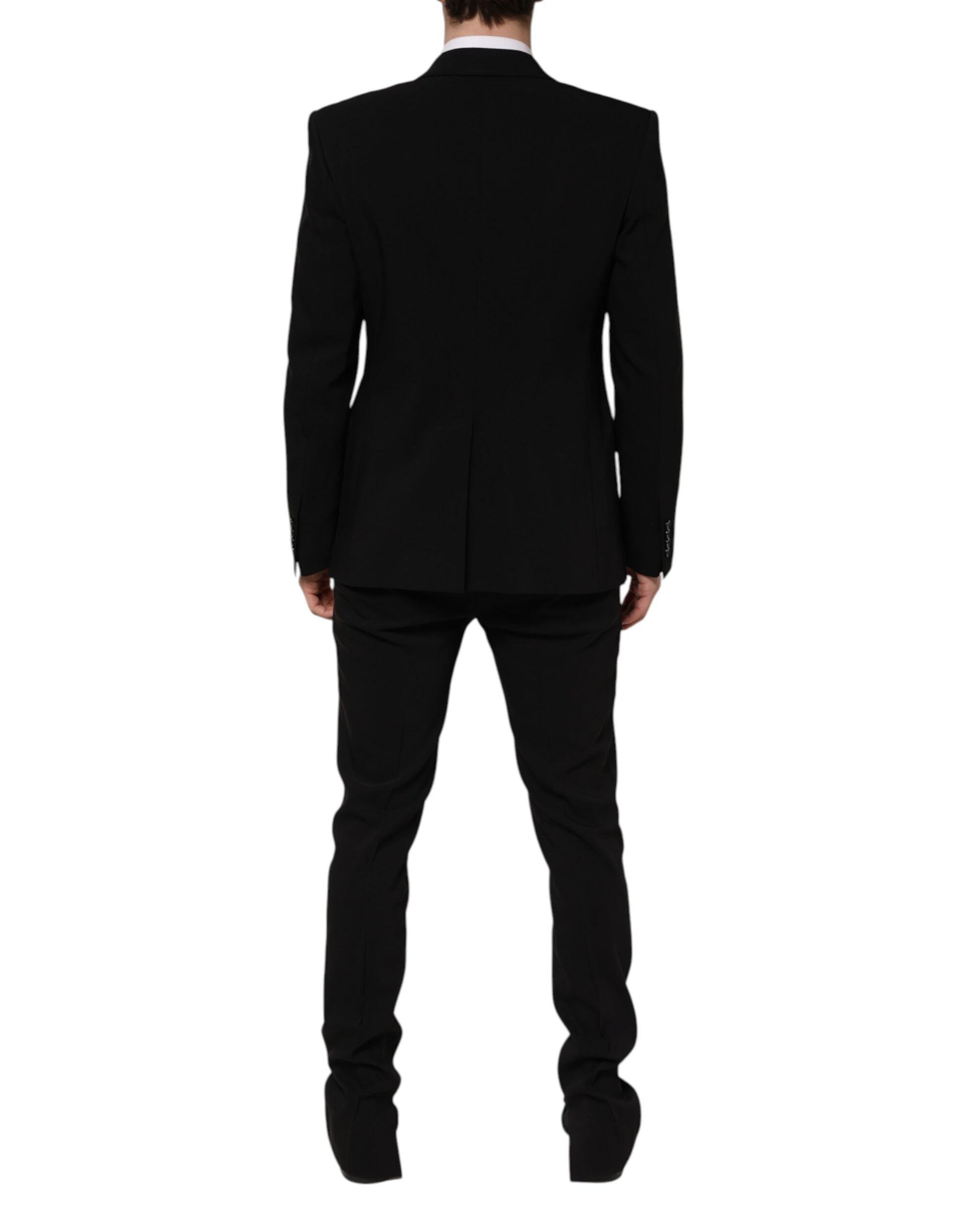 Black MARTINI Single Breasted 2 Piece Suit