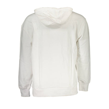 White Cotton Men Sweater