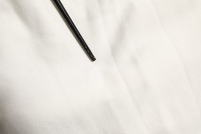 White Cotton Cargo Bermuda Sweatshorts Shorts