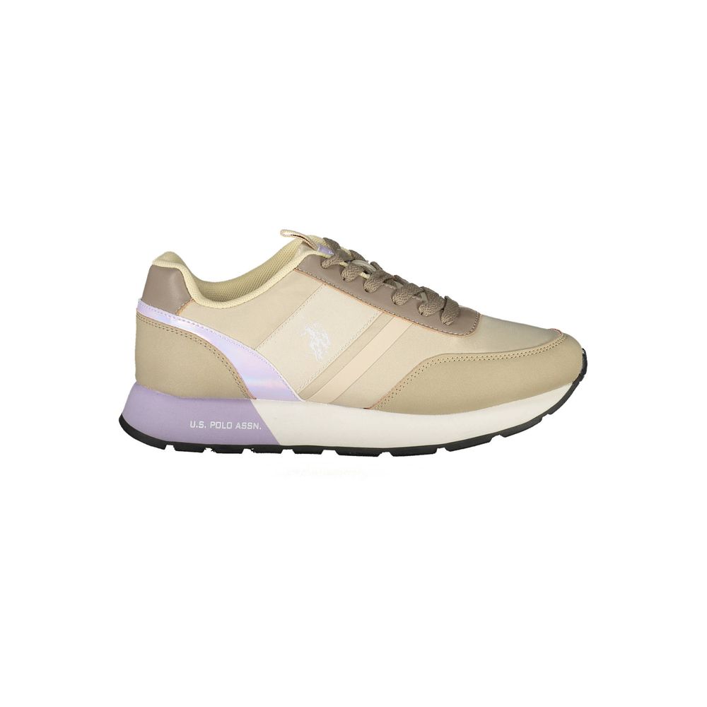 Beige Nylon Sneaker