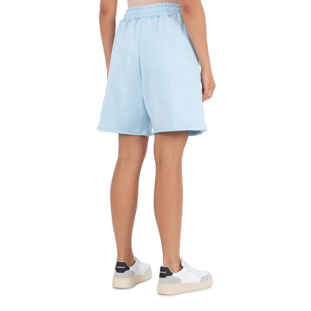 Blue Cotton Short