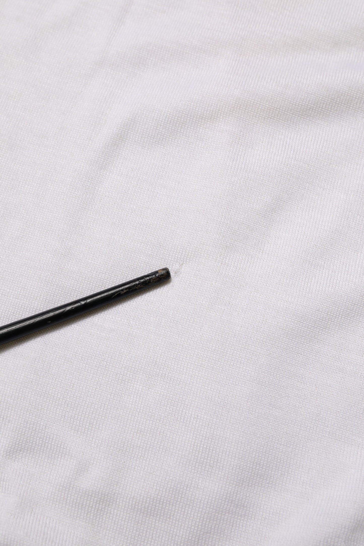 White Cashmere Logo V-neck Pullover Sweater