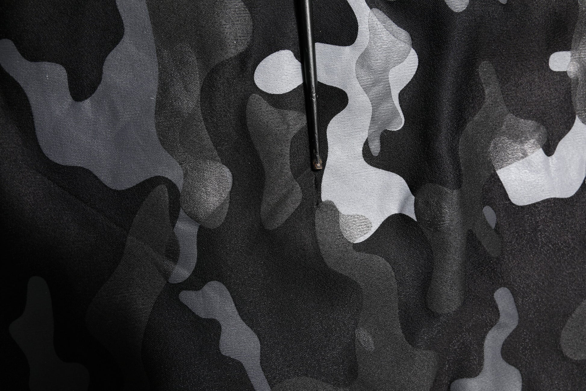 Black Camouflage Pullover Sweatshirt Sweater