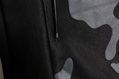 Black Camouflage Pullover Sweatshirt Sweater