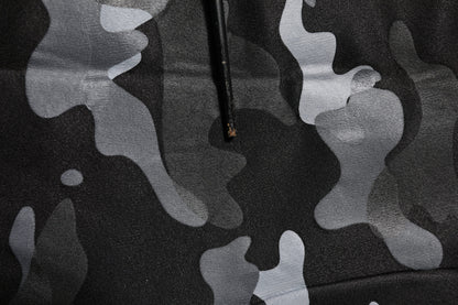 Black Camouflage Pullover Sweatshirt Sweater