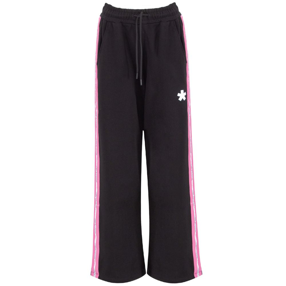 Black Cotton Women Palazzo Pants