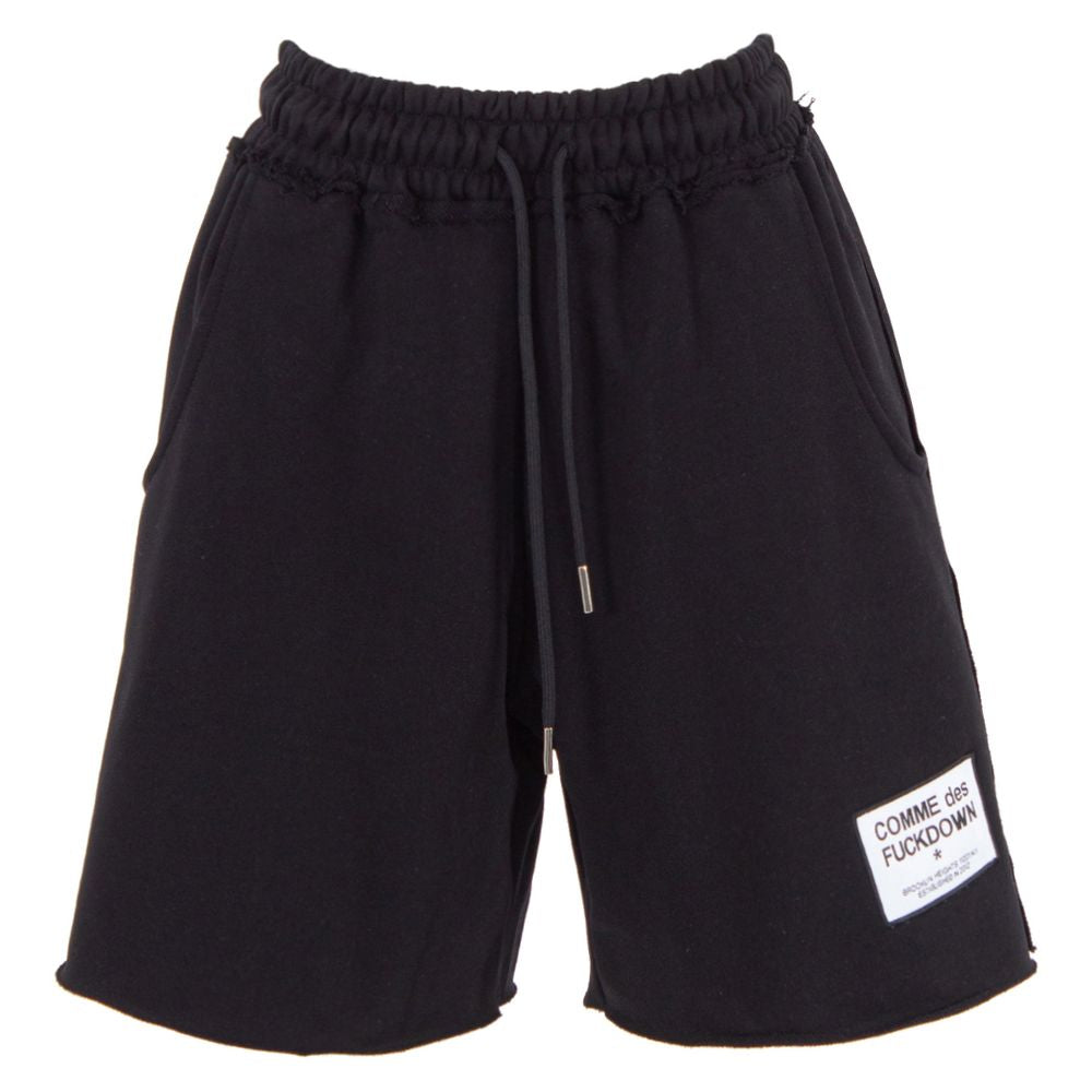 Black Cotton Short