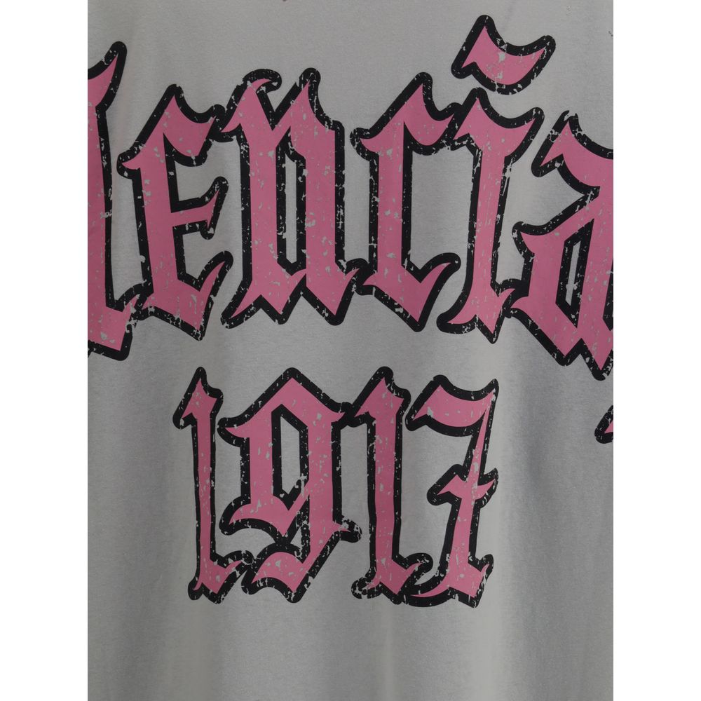 Gray Cotton T-Shirt
