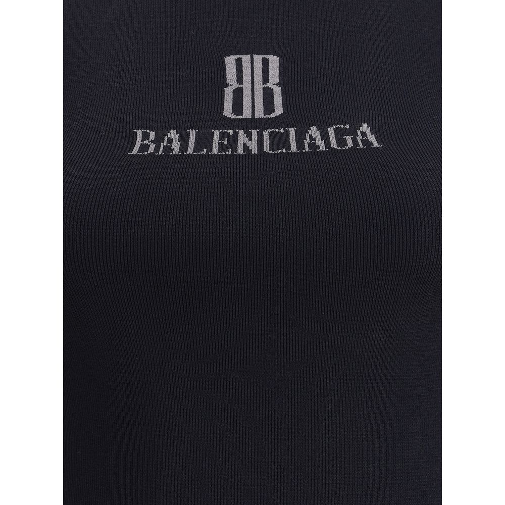 Black Viscose Top