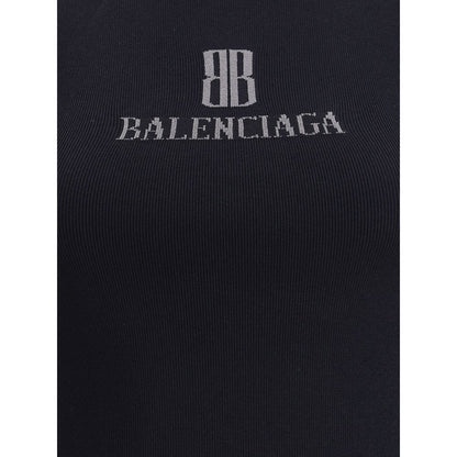 Black Viscose Top