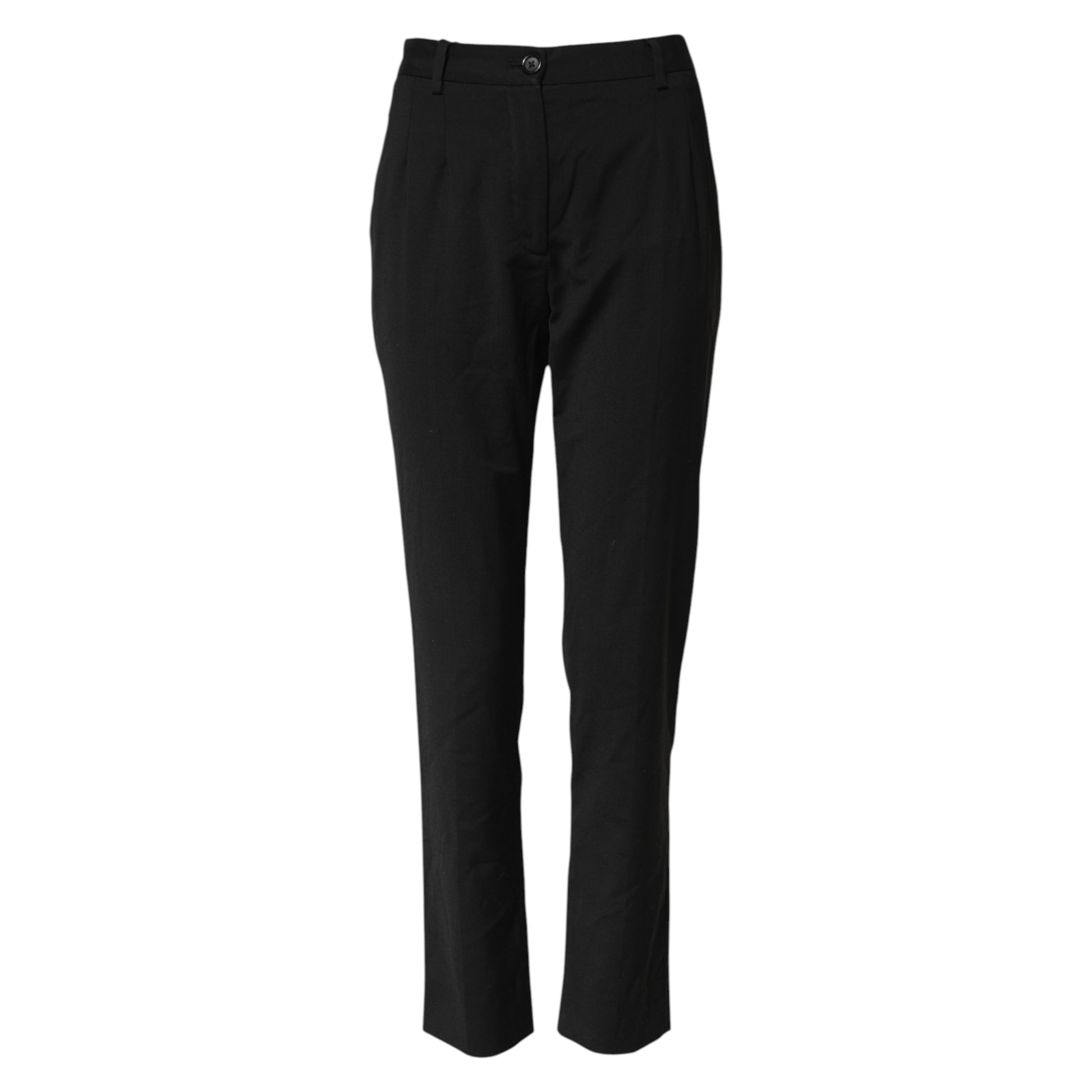 Black STAFF High Waist Tapered Pants