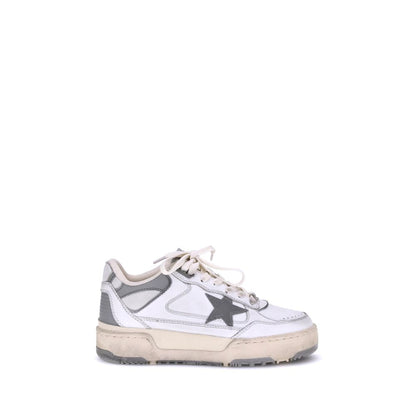 White Rubber Low Top Sneakers