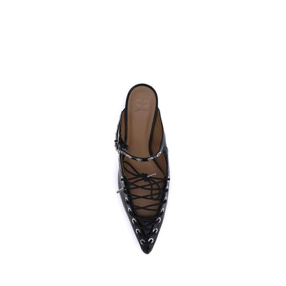 Black Polyethylene Mules