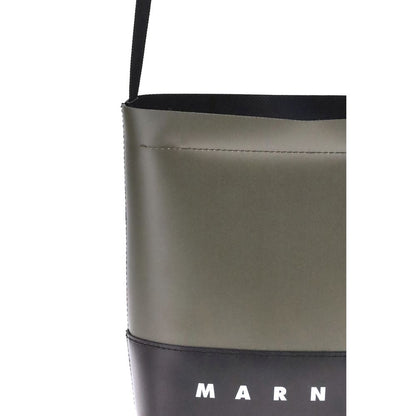 Green Polyester Shoulder Bag