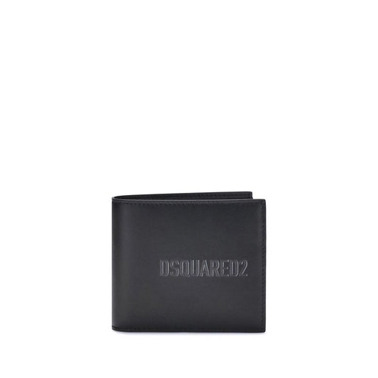 Black Calf Leather Bos Taurus Wallet