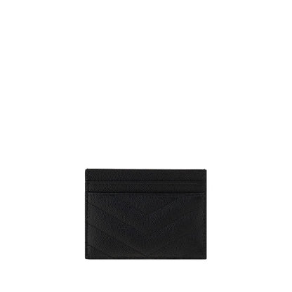 Black Calf Leather Bos Taurus Cardholder