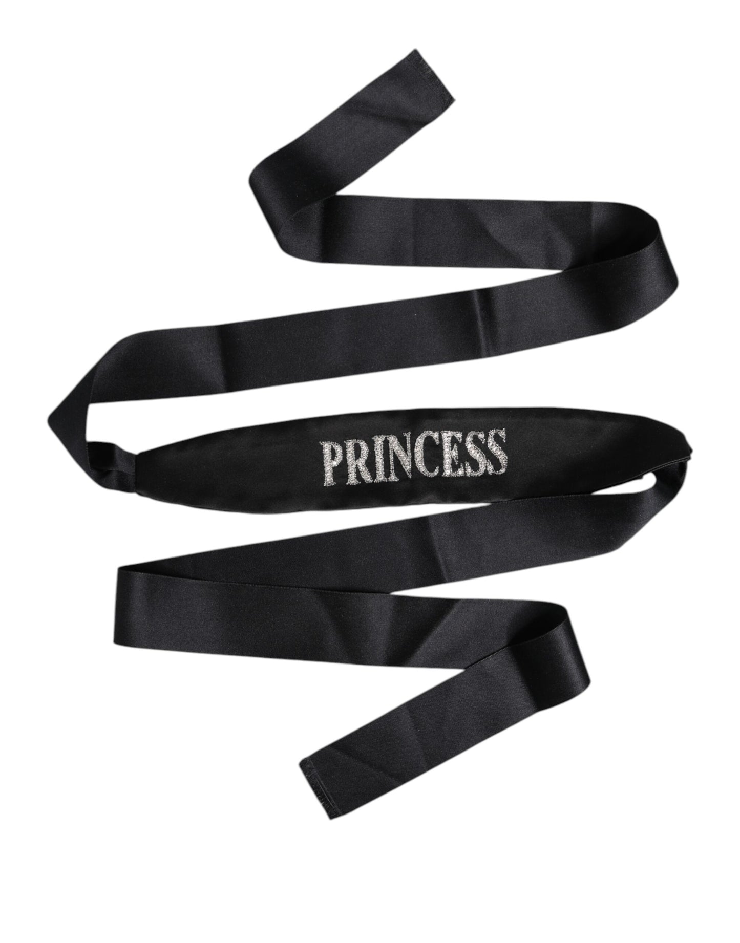Black Princess Fantasy Braided Waist Belt