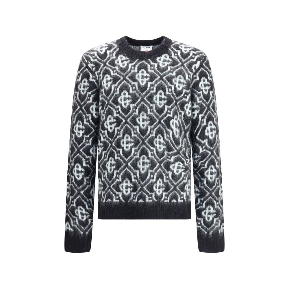 Black Nylon Sweatshirt