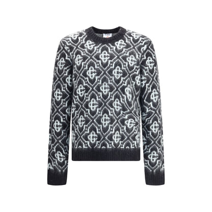 Black Nylon Sweatshirt