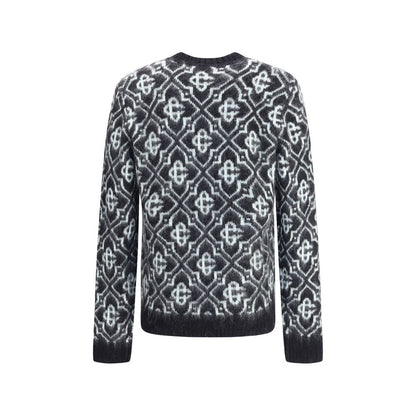 Black Nylon Sweatshirt