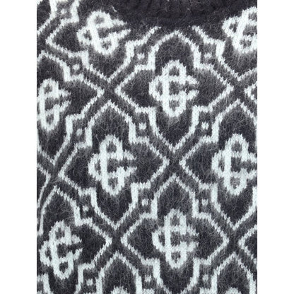 Black Nylon Sweatshirt