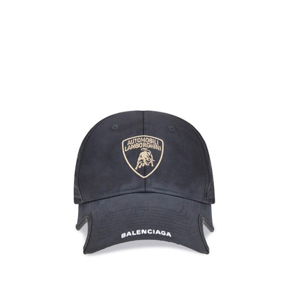Black Cotton Cap (Baseball Hat)
