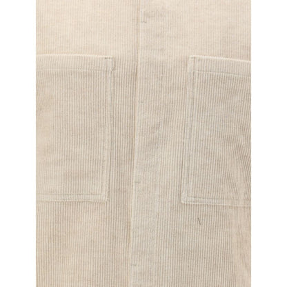 Cream Cotton Shirt