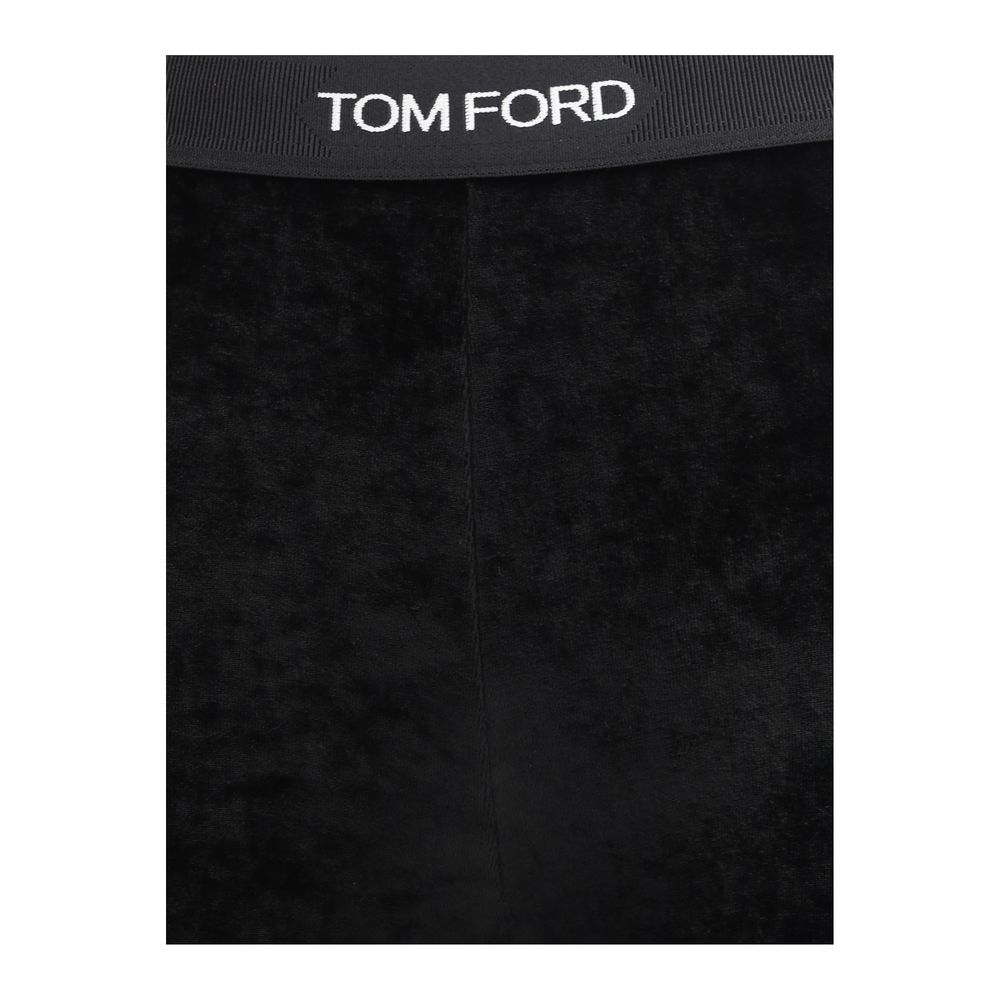 Black Triacetate Leggings
