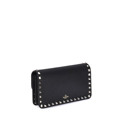 Black Calf Leather Bos Taurus Clutch Bag
