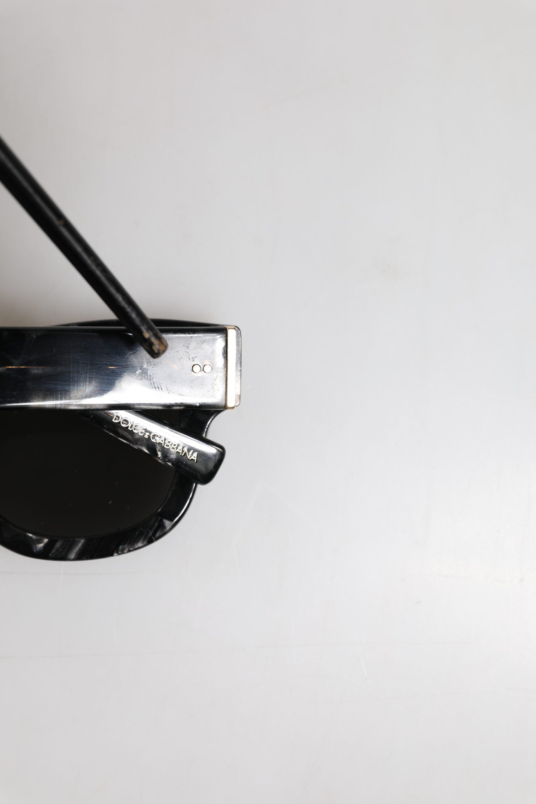 Pearl White Acetate Frame DG4379 Domenico Shade Sunglasses